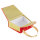 Geschenkbox Handtaschenbox Samt - Weihnachtsbäume, 17 x 6,5 x 14 cm, Größe M