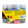 Vielzweckklammern - pastell 5/19/25/32 mm, 100 Stück, 4 Farben, 4 Größen