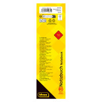 Notizbuch Alien Stay Weird -  160 Seiten, 80 g/m², DIN A5,  mit Strasssteinen