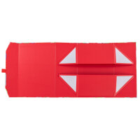 Geschenkbox - Geschenke, rot, 30 x 20 x 12 cm, faltbar