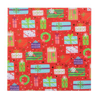 Geschenkboxen Set - Geschenke, rot, 1x  28 x 28 x 8 cm,...