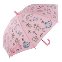 Regenschirm - Magic Regenbogen, rosa, Ø 83 x 66 cm
