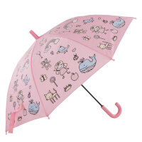 Regenschirm - Magic Regenbogen, rosa, Ø 83 x 66 cm