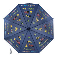 Regenschirm - Magic Fahrzeuge, blau, Ø 83 x 66 cm