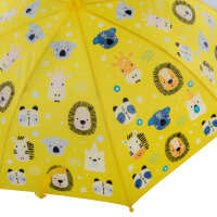 Regenschirm - Magic Tiere, gelb, Ø 83 x 66 cm