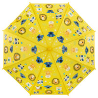 Regenschirm - Magic Tiere, gelb, Ø 83 x 66 cm