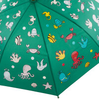 Regenschirm - Magic Meerestiere, grün, Ø 83 x 66 cm