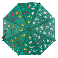 Regenschirm - Magic Meerestiere, grün, Ø 83 x 66 cm