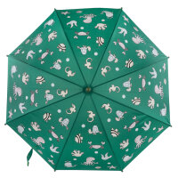 Regenschirm - Magic Meerestiere, grün, Ø 83 x 66 cm