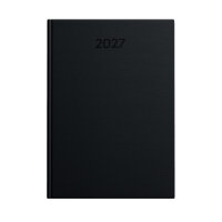 Buchkalender 2027 - Basic schwarz, DIN A5