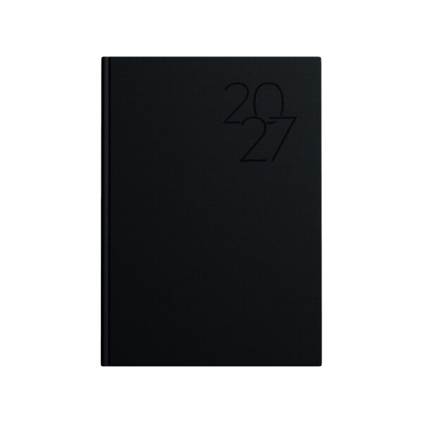 Buchkalender 2027 - Premium grau, DIN A5