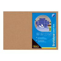 Brotdose - mit Besteck & Snackbox, blau, 22,8 x 16,8 x 4,7 cm