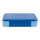 Brotdose - mit Besteck & Snackbox, blau, 22,8 x 16,8 x 4,7 cm