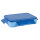Brotdose - mit Besteck & Snackbox, blau, 22,8 x 16,8 x 4,7 cm