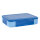 Brotdose - mit Besteck & Snackbox, blau, 22,8 x 16,8 x 4,7 cm