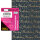 Geschenkpapier - Happy Birthday, grau/gold, metallisiert, 70 cm x 150 cm