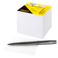 Zettelklotz, FSC® Mix, 800 Blatt, 9 x 9 cm, lose, weiß