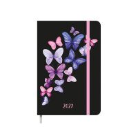 Agenda 2027 - Big Butterfly, schwarz, 13 x 21 cm