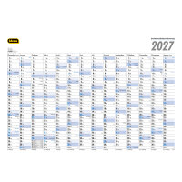 Plakatkalender 2027 - 101 x 68 cm, 14 Monate
