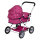 Puppenwagen - Smarty mit Tasche und Korb, 58 x 37,5 x 57 cm