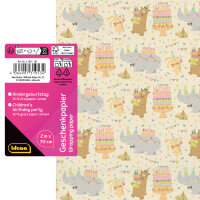 Geschenkpapier - Kindergeburtstag, 70 cm x 2 m,...
