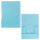Sammelmappe PP - mit Gummizugverschluss & Rückenschild, pastell aqua, DIN A4