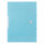 Sammelmappe PP - mit Gummizugverschluss & Rückenschild, pastell aqua, DIN A4