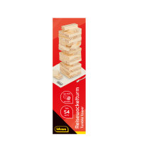 Reise Wackelturm - 15 x 5 x 5 cm, aus Holz, FSC® 100 %