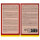 Idena LED Dekolicht - 3 Kerzen, im Glas, dunkelbraun, 18 x 6.2 x 12 cm