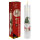 Idena LED Adventskalender - Echtwachskerze, Flackerlicht, weiß, Ø5 x 27 cm, 6h Timer, Fernbedienung
