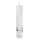 Idena LED Adventskalender - Echtwachskerze, Flackerlicht, weiß, Ø5 x 27 cm, 6h Timer, Fernbedienung
