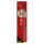 Idena LED Adventskalender - Echtwachskerze, Flackerlicht, weiß, Ø5 x 27 cm, 6h Timer, Fernbedienung