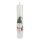 Idena LED Adventskalender - Echtwachskerze, Flackerlicht, weiß, Ø5 x 27 cm, 6h Timer, Fernbedienung