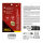 Idena Deko Weihnachtsbaum - geschmückt, 6h-Timer, rot, 20 cm