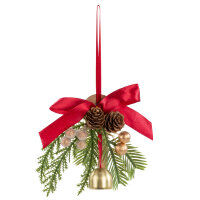 Idena Dekoanhänger - Weihnachtstannenzweig, mit...