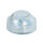 Idena Deko Lichter - 3 LED, warmweiß, wasserfest, silber, Ø3 x 2,4 cm, 10 Stück, Teelichter, batteriebetrieben