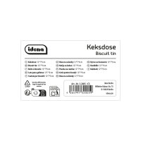 Keksdose Weihnachten kleines Haus, 12 x 7 x 8 cm
