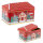 Keksdose Weihnachten kleines Haus, 12 x 7 x 8 cm
