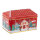 Keksdose Weihnachten kleines Haus, 12 x 7 x 8 cm