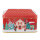 Keksdose Weihnachten kleines Haus, 12 x 7 x 8 cm