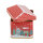 Keksdose Weihnachten kleines Haus, 12 x 7 x 8 cm