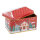 Keksdose Weihnachten kleines Haus, 12 x 7 x 8 cm