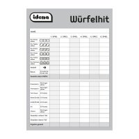 Würfelhit - doppelseitig bedruckt für 3060...