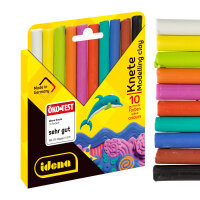 Idena Warenpaket Knete + Klebestift 2026 168 Teile