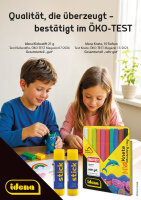 Idena Warenpaket Knete + Klebestift 2026 168 Teile