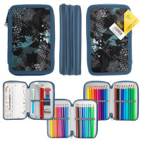 Idena Federmappe Triple Abstrakt 47 Teile