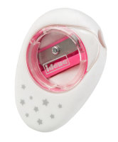 Radierer mit Anspitzer &quot;2-in-1&quot;, pink