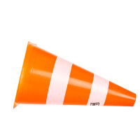 Pylonen - 4 Stück, 24 x 13,5 cm, orange/weiß