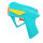 Power-Wasserpistole - 10 cm