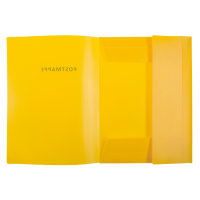 Postmappe - DIN A4, gelb, aus Kunststoff